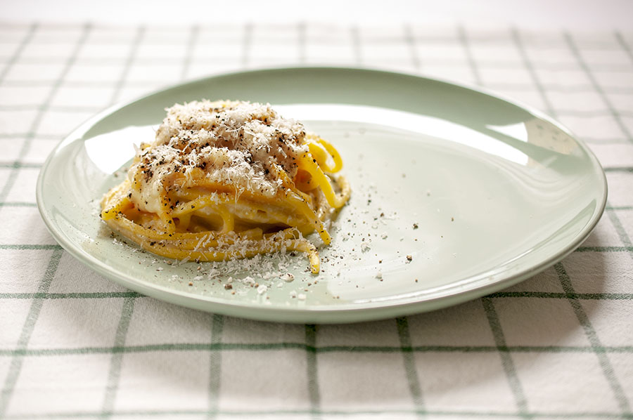 Tonnarelli cacio e pepe