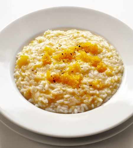 Pumpkin risotto