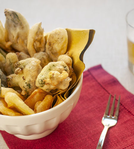 Pezzetti: Roman style fried vegetables