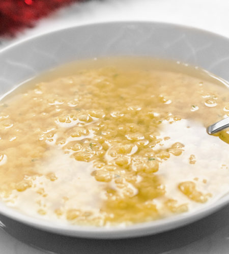 Stracciatella soup