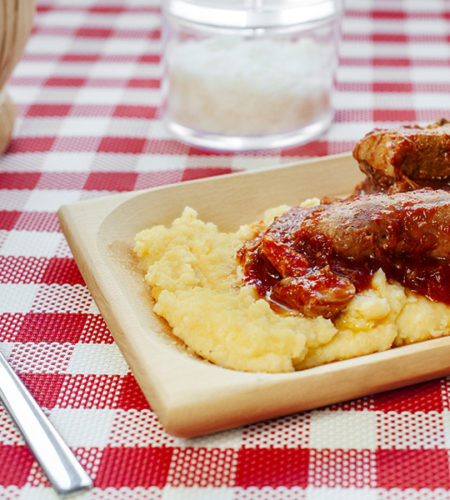 Polenta con le spuntature