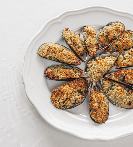 Cozze gratinate