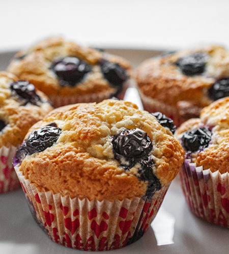 Blueberry muffins