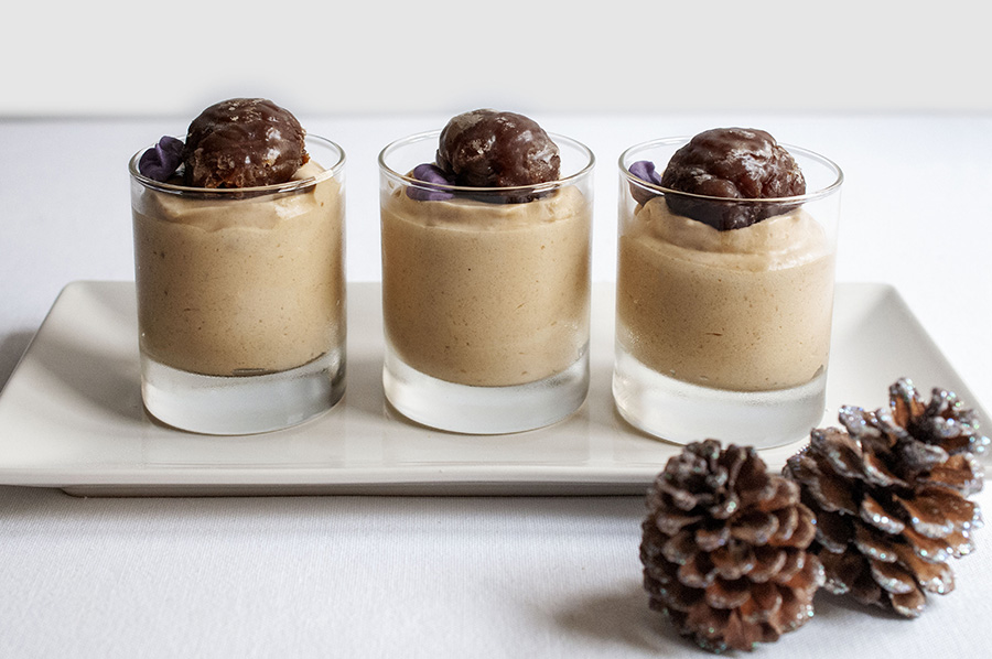 Chestnut mousse