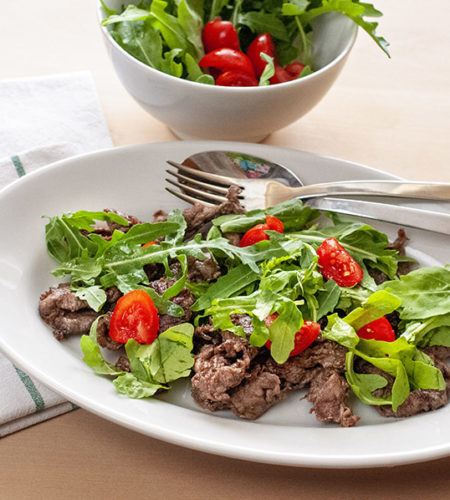 Straccetti: beef “Rags” with rocket