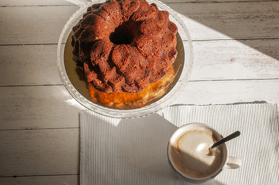 Yogurt and Chocolate Cake