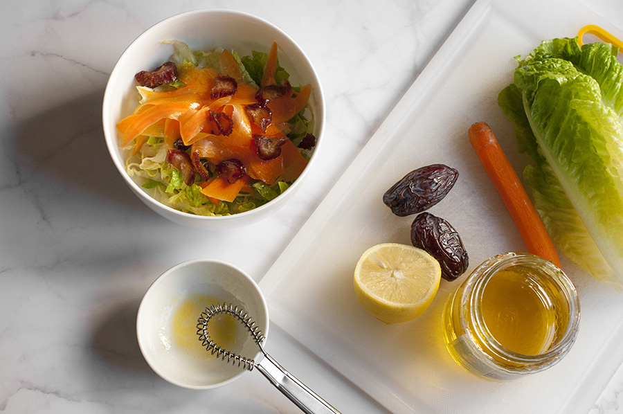 Salad with Carrots and Dates