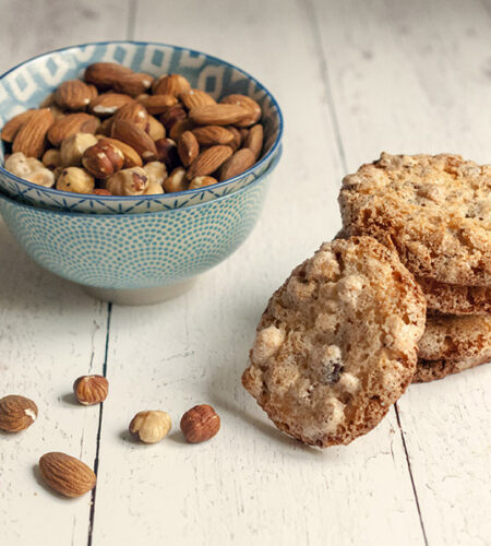 Biscotti di albumi croccanti