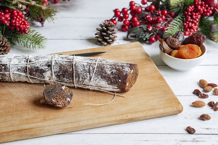 Salame di cioccolato senza uova