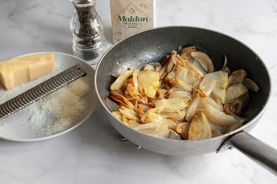 Fennel with butter and parmesan