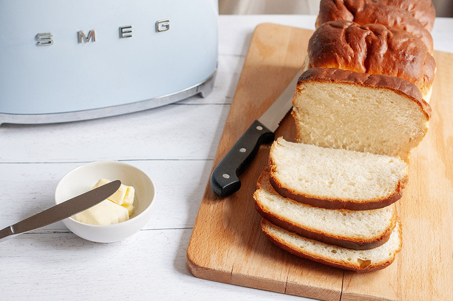 Pane di Hokkaido al latte con metodo giapponese