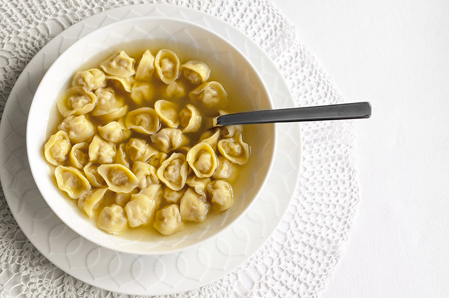 Cappelletti alla romana a modo mio